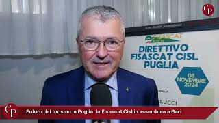 Futuro del turismo in Puglia la Fisascat Cisl in assemblea a Bari [upl. by Cyrille]