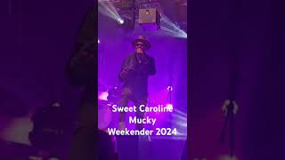 Sweet Caroline Dualers Mucky Weekenders 2024 live musicevent festival [upl. by Airun]