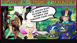 Splatoon 2  4 Vampire vs Werewolf Splatfest Announcement [upl. by Baiel]