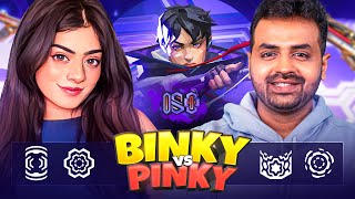 BINKCESS PLAYING NEW AGENT ISO 😂 Funny Highlights [upl. by Aihtela]