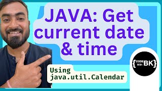 Java program to get current date and time using javautilCalendar [upl. by Ong]