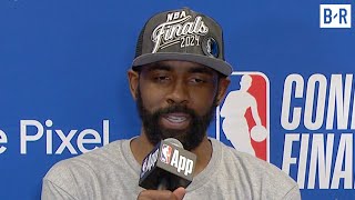 Kyrie Irving Talks Mavs Winning WCF amp Returning to the NBA Finals [upl. by Ellah735]