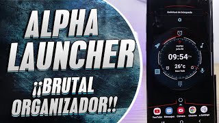 ALPHA LAUNCHER BRUTAL LAUNCHER PARA ANDROID 2022 [upl. by Richlad]