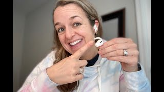 AirPod Pro Ear Hooks to keep those guys IN your ears REVIEW they work so well [upl. by Anaud]