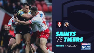 Highlights  St Helens v Castleford Tigers  2024 Betfred Super League Round 16 [upl. by Waki]