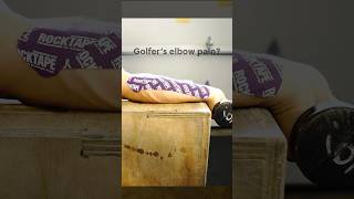 Top Exercise for Golfer’s Elbow Pain elbowpain elbowinjury golfersfix [upl. by Ikairik]