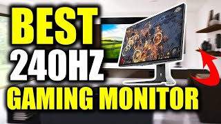 TOP 5 Best 240Hz Gaming Monitor For PS5 Xbox Series X amp More [upl. by Eitra]