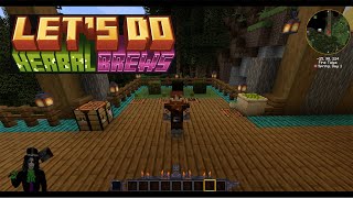 Lets Do Herbal Brews Guide  Minecraft Mod [upl. by Sitra482]