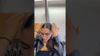 My slick back hair regimen slickback hair gelhair hairproducts hairstyles hairwashday [upl. by Siloam450]