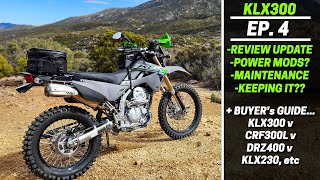 Am I Keeping or Selling my KLX300 3Month Review amp Comparisons to CRF300L etc EP4 [upl. by Laertnom626]