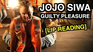 JoJo Siwa  Guilty Pleasure Lip Reading [upl. by Ezalb]