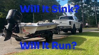 Finding out IF I wasted money on this Bass Boat [upl. by Everick]