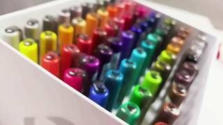 How to Use Brushmarker PRO Markers by KARIN  Color Application [upl. by Stacee]