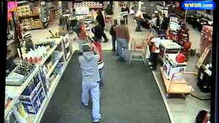 Surveillance Employee Confronts Home Depot Robber [upl. by Iralav]