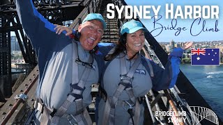 Climbing the Iconic Sydney Harbor Bridge An Unforgettable Adventure [upl. by Okramed702]