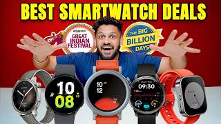 Best Smartwatch to buy in Amazon amp Flipkart BBD sale 2024⚡️ [upl. by Anjela146]