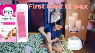 quotFIRST TIME WAXING EXPERIENCE  was it Painful 🥺 [upl. by Jami733]