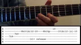 Arctic Monkeys  Arabella  Solo lesson with tabs [upl. by Shaefer]