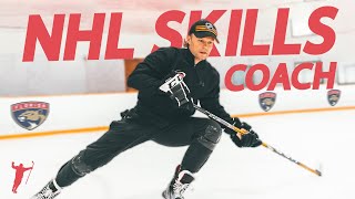 FLA Panthers SKILLS Coach Drills 🔥 [upl. by Olihs]