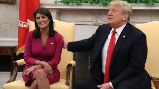 Nikki Haley will gracefully drop out to avoid getting smoked by Donald Trump [upl. by Dloreg436]