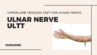 Upperlimb tension test ULTT for ulnar nerve [upl. by Hazlip]