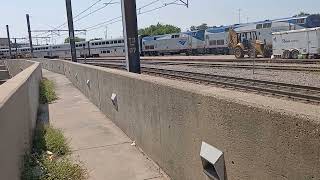 Amtrak 21 Arrives at EBJ [upl. by Durwin745]