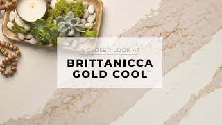 Cambria Quartz Design Brittanicca Gold Cool™ [upl. by Epilihp113]