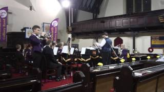 Backworth Colliery Band play Georgia on My Mind  Cornet Solo featuring Benny Coxon [upl. by Casia603]