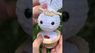 Fidget Toy Popping Bunny CROCHET PATTERN NO SEW [upl. by Neerroc]