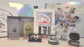 Celebrating Disneys 100th Anniversary Ornament Reviews amp Happy Kuji [upl. by Tserof]