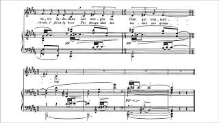 Le Promenoir des deux amants  Claude Debussy Teyte Cortot Score [upl. by Aehs]