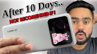 Lava Agni 3 Review After 10 Days ⚡ Dual Display Reality  Best Under ₹20k or Not [upl. by Anile]