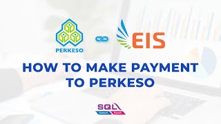 Payment to PERKESO for SOCSO amp EIS  SQL Payroll Software [upl. by Eidson]