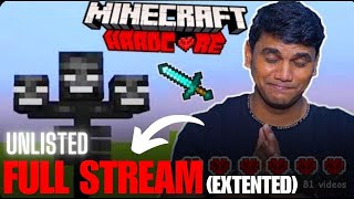 Bbs Minecraft Hardcore wither Fight Deleted Member only Full Stream Bbsuniverse Beastboyshub [upl. by Larner126]