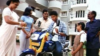 Allari Scene  Ravi Father Bought New Bike To Him  Allari Naresh Swetha Agrawal  HD [upl. by Enelyk]