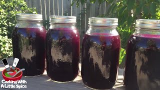 Making amp Canning Homemade Welchs Grape Juice [upl. by Nnyltiac]