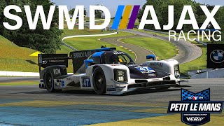 iRacing Special Event Petit Le Mans  Road Atlanta  LMP2  SAR [upl. by Ainerbas294]