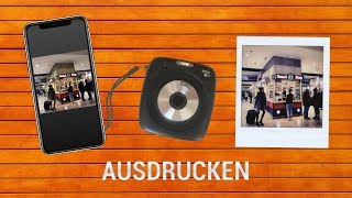 HANDY FOTOS AUSDRUCKEN als SOFORTBILD  Fujifilm SQ10 und SQ20 TUTORIAL I Lomtro [upl. by Aaberg]