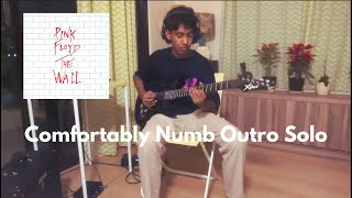 Comfortably Numb Outro Solo  Pink Floyd  Cover [upl. by Gertrud]