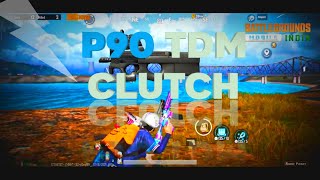 😱 P90 Gun OP Clutch  TDM Challenge  Anoopislive [upl. by Atal234]