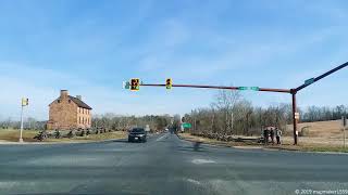 US29 Northbound through the Manassas Battlefield [upl. by Nyrrek606]