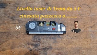 Livella laser di Temu cinesata pazzesca o sorpresa LEVEL LASER 3 PRO MAX [upl. by Vinay]