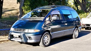 1995 Toyota Estima Lucida 4WD USA Import Japan Auction Purchase Review [upl. by Sesmar]