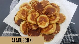 Aladuschki Rezept оладьи  russische Pfannkuchen zum Frühstück  einfache Pfannkuchen [upl. by Voltz]