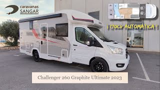 2023 Challenger 260 Graphite Ultimate  CARAVANAS SANGAR [upl. by Modestine]