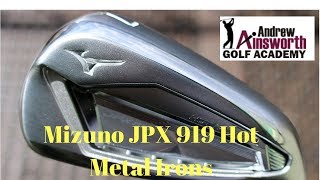 Mizuno JPX 919 Hot Metal Iron Review [upl. by Esiralc]