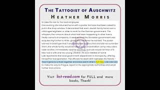 Full free The Tattooist of Auschwitz by Heather Morris audiobook leanring english [upl. by Anneres384]