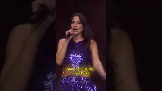 Dua Lipa Live Concert on Chair🔥😯 dualipa shorts music diva trending viralvideo ytshorts [upl. by Gavrah]