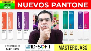 NOVEDADES PANTONE ¡todo ha cambiado 👉 CAMBIOS y ERRORES IMPORTANTES 😱😡 [upl. by Kikelia]