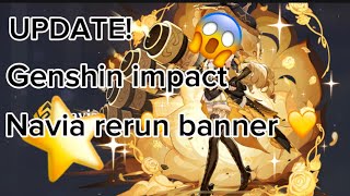 Genshin Impact Naiva Rerun banner ￼ [upl. by Kcirted]